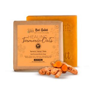 Nat Habit turmeric oats soap 100% natural