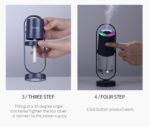 Magic Shadow USB Air Humidifier For Home With Projection Night Lights Ultrasonic Car Mist Maker Mini Office Air Purifier - Image 8