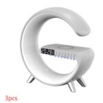 New Intelligent G Shaped LED Lamp Bluetooth Speake Wireless Charger Atmosphere Lamp App Control For Bedroom Home Decor - Image 9