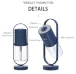 Magic Shadow USB Air Humidifier For Home With Projection Night Lights Ultrasonic Car Mist Maker Mini Office Air Purifier - Image 9