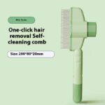 Professional Pet Comb For Dogs And Cats With Release Button Flea Cat Combs For Cats And Dogs - Easy To Use And Durable Grooming Tool Pet Products - Image 8
