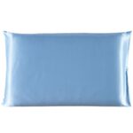 Pillowcase Satin Solid Color Simulation Silk Single Pillowcase Ice Silk Pillowcase - Image 8