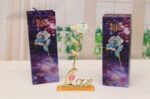 24K Luminous Color Gold Rose Flower Set - Image 2