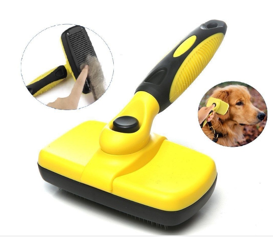 1540523199930.jpg Pet Self Cleaning Slicker Brush - Image 1