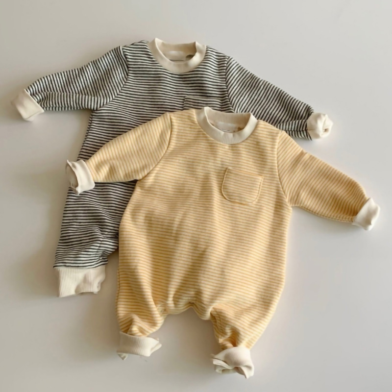 1613969420225.jpg Wear striped baby jumpsuits outside - Image 1