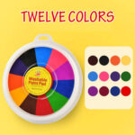 New Hot Selling Kindergarten Finger Print Mud Non-toxic Washable Pigment - Image 2