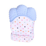Baby teether baby anti-bite silicone molar gloves children's sound toys - Image 5