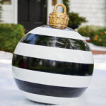 Christmas Ornament Ball Outdoor Pvc 60CM Inflatable Decorated Ball PVC Giant Big Large Balls Xmas Tree Decorations Toy Ball - Image 9