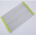 Folding Kitchen Drain Sink Rack Stainless Steel - Image 10
