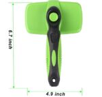 Pet Self Cleaning Slicker Brush - Image 2