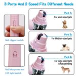 2 In 1 Pet Nail Clippers With Led Light Dog Cat Special Blood Line Scissors Multifunction Animals Paw Nail Trimmer Pet Supplies - Image 5