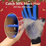 Upgrade Pet Grooming Gloves Cat Brushes For Gentle Shedding  Efficient Pets Hair Remover Mittens Dog Washing Gloves For Long And Short Hair Dogs Cats  Horse - Image 3