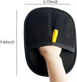 Pet Electrostatic Hair Removal Gloves Two-way Bristle Remover Hair Removal Brush Sticky Hair Artifact Cat Hair Gloves Cat Hair Removal Comb - Image 2
