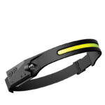 COB LED Induction Riding Headlamp Flashlight USB Rechargeable Waterproof Camping Headlight With All Perspectives Hunting Light - Image 4