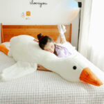 Cute Big White Geese Pillow Plush Toy - Image 3
