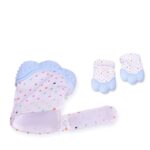 Baby teether baby anti-bite silicone molar gloves children's sound toys - Image 3