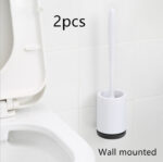 Non-stick Hair Soft Plastic Brush Head Toilet - Image 8