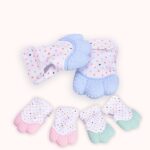 Baby teether baby anti-bite silicone molar gloves children's sound toys - Image 2