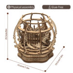 Fashion Simple Oak Oasis Shape Puzzle Toys - Image 3