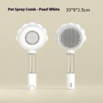2 In 1 Self Cleaning Dog Brush Comb With Spray Pets Grooming Hair Remover Combs Brush Floating Hair Pet Grooming Brush Pet Products - Image 8