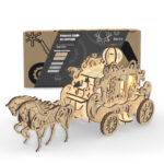 Home Fashion Simple Princess Amelia Carriage Modeling Puzzle Toys - Image 2