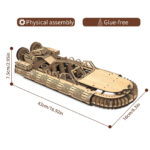 Stylish And Simple Allengrad Speedboat Shape Puzzle Toy - Image 3