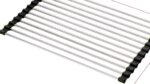 Folding Kitchen Drain Sink Rack Stainless Steel - Image 5