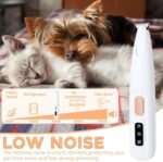 Dog Paw Trimmer Electric Dog Trimmer For Paws Pet Paws Trimmer With Led Light Rechargeable Low Noise Pet Trimmer Hair Clipper - Image 6
