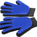 Upgrade Pet Grooming Gloves Cat Brushes For Gentle Shedding  Efficient Pets Hair Remover Mittens Dog Washing Gloves For Long And Short Hair Dogs Cats  Horse