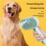 New Chevaroo Horse Steam Brush, Chevaroo 3-in-1 Self-Cleaning Steam Pet Brush For Shedding, Pet Steam Brush, Silicone Bristle Head 360 Rotating Pet Steam Brush - Image 4
