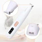 Dog Paw Trimmer Electric Dog Trimmer For Paws Pet Paws Trimmer With Led Light Rechargeable Low Noise Pet Trimmer Hair Clipper - Image 2