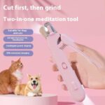 2 In 1 Pet Nail Clippers With Led Light Dog Cat Special Blood Line Scissors Multifunction Animals Paw Nail Trimmer Pet Supplies - Image 7
