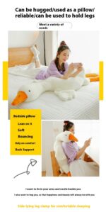 Cute Big White Geese Pillow Plush Toy - Image 10