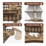 Home Fashion Simple Belhaven Star Puzzle Toys - Image 4