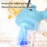 New Chevaroo Horse Steam Brush, Chevaroo 3-in-1 Self-Cleaning Steam Pet Brush For Shedding, Pet Steam Brush, Silicone Bristle Head 360 Rotating Pet Steam Brush - Image 5