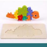 Children's Educational Toys Wooden Three-dimensional Montessori - Image 2
