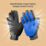 Upgrade Pet Grooming Gloves Cat Brushes For Gentle Shedding  Efficient Pets Hair Remover Mittens Dog Washing Gloves For Long And Short Hair Dogs Cats  Horse - Image 7