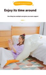 Cute Big White Geese Pillow Plush Toy - Image 9